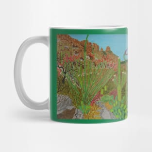 Pima Canyon in Tucson, Arizona, USA Mug